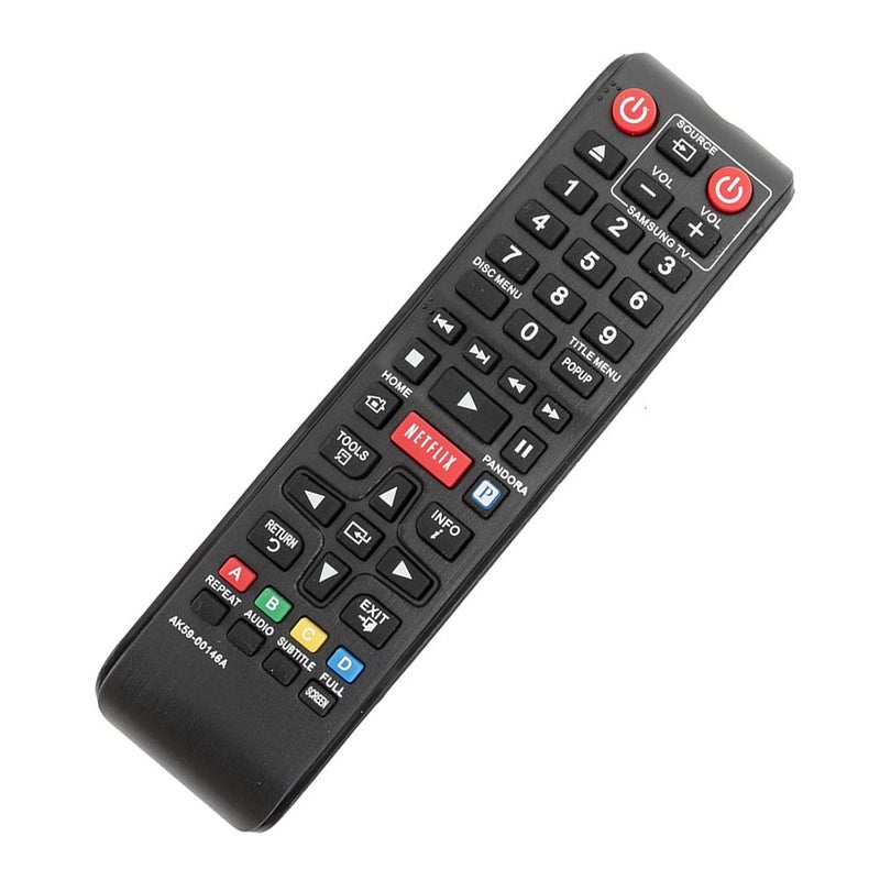 PERFASCIN New AK59-00146A Replace Remote fit for Samsung Blu-Ray DVD Player BDE5300 BD-E5300 BD-E5300/ZA BDE5300ZA BD-E5300ZA BDE5400 BD-E5400 BD-E5400/ZA BD-E5400ZA BDEM53 BD-EM53 BD-EM53/ZA BDEM53C BD-EM53C - Image 4